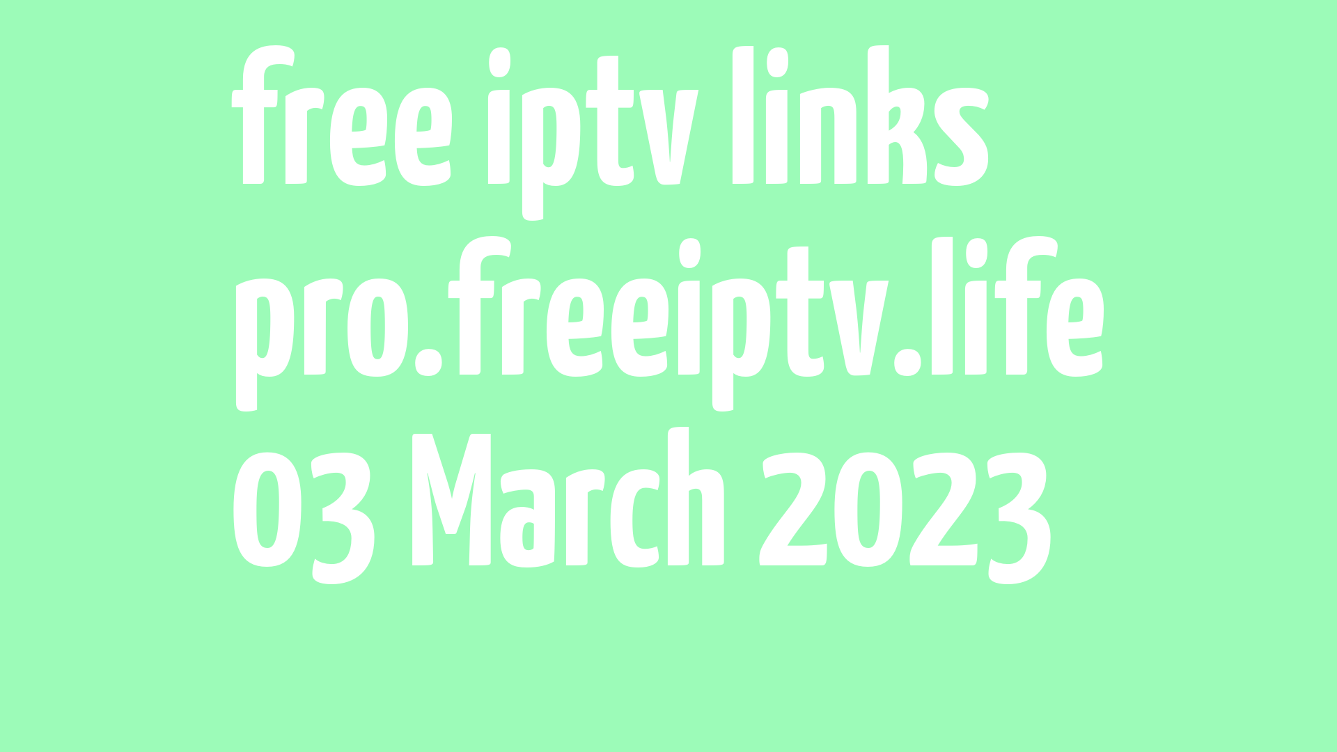 free iptv links 020323